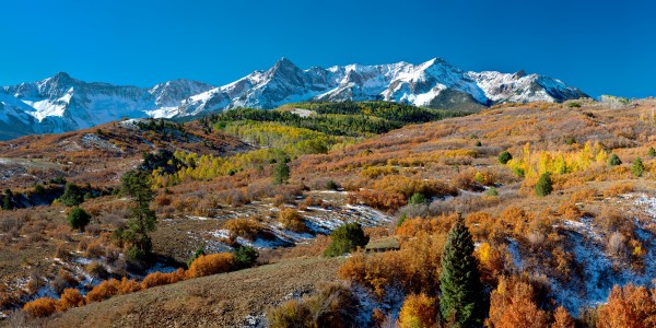 Dallas Overlook Fall Colors -- 8 x 16 ft. Wall Mural by John Freeman